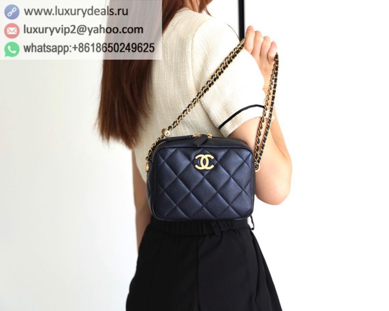 CHANEL Camera Bags AS2856 Black