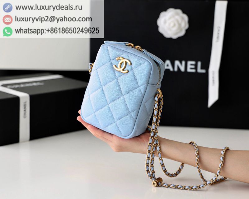 CHANEL Camera Bags AS2857 Light Blue