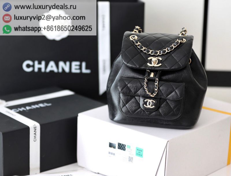 CHANEL 2022CCS Backpack AS2908 Black
