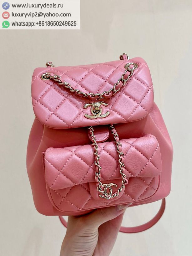 CHANEL 22A Backpack AS2908 Pink