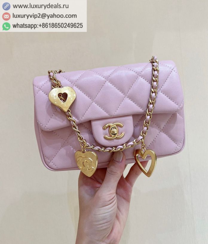 CHANEL CF Limited Edition Chain Bags AS3456 Pink