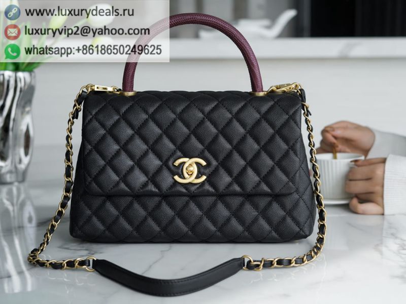 CHANEL Large coco handle 29cm Flap Bags A92993