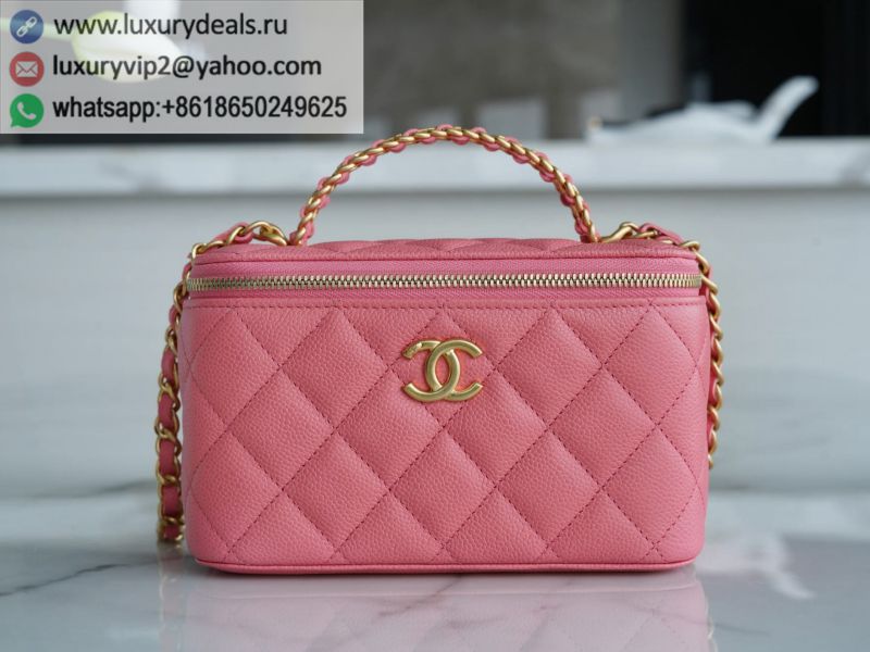 CHANEL 22SS hollow out Box AP2805 Pink