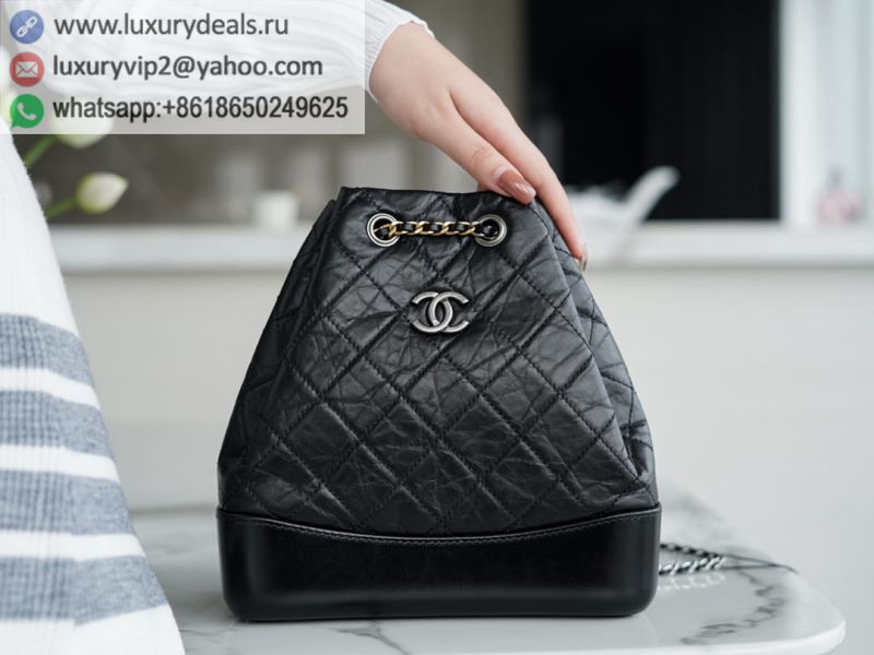 CHANEL Gabrielle Small Backpack A94485 Black