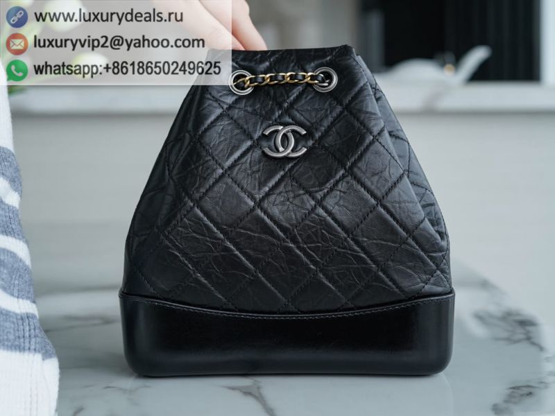 CHANEL Gabrielle Small Backpack A94485 Black