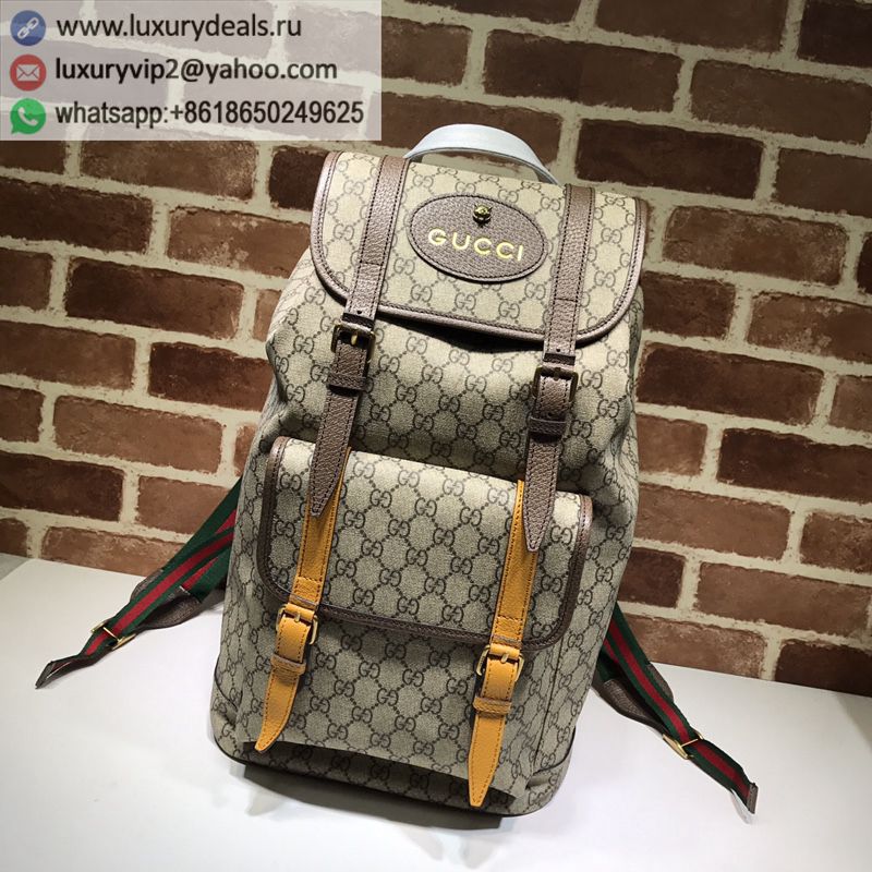 GUCCI Canvas Backpack Bags 473869