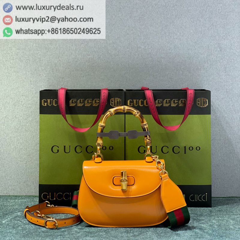 Gucci Bamboo 1947 small top handle bag 675797 10ODT 7769
