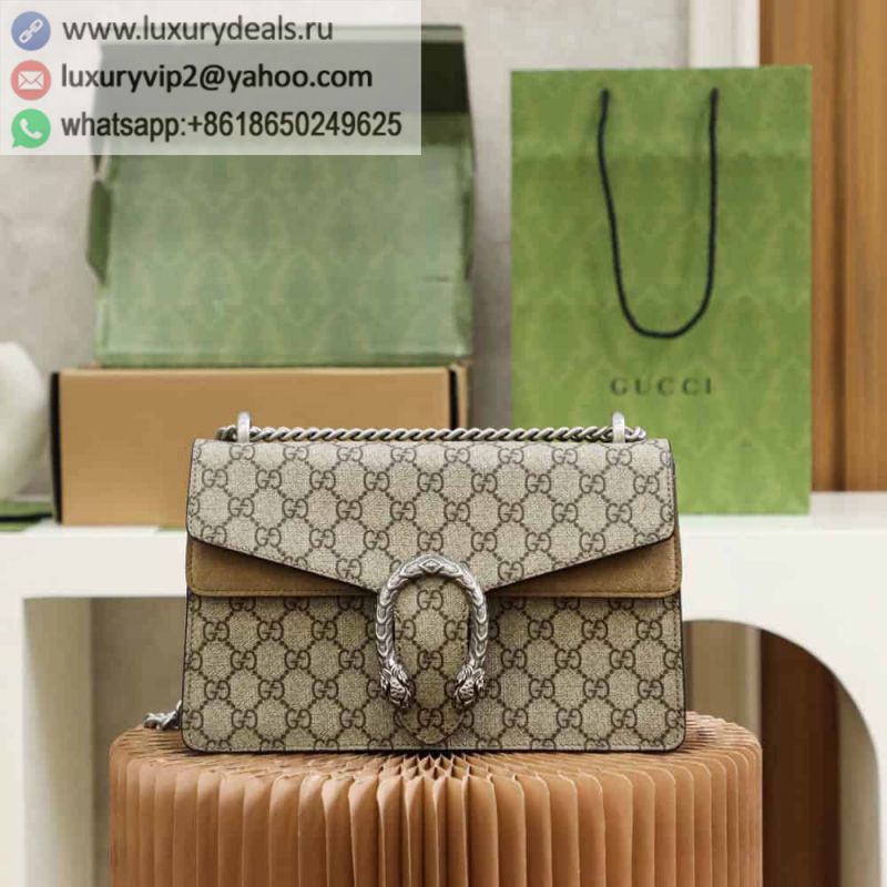 Gucci Dionysus Small GG Shoulder Bags 400249 KHNRN 8642