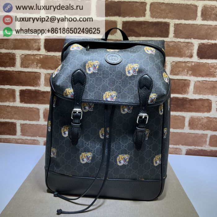 GUCCI Tiger GG Medium Backpack Bags 696013