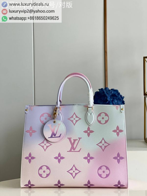 LV M46076 ONTHEGO Gradient Tote Bags