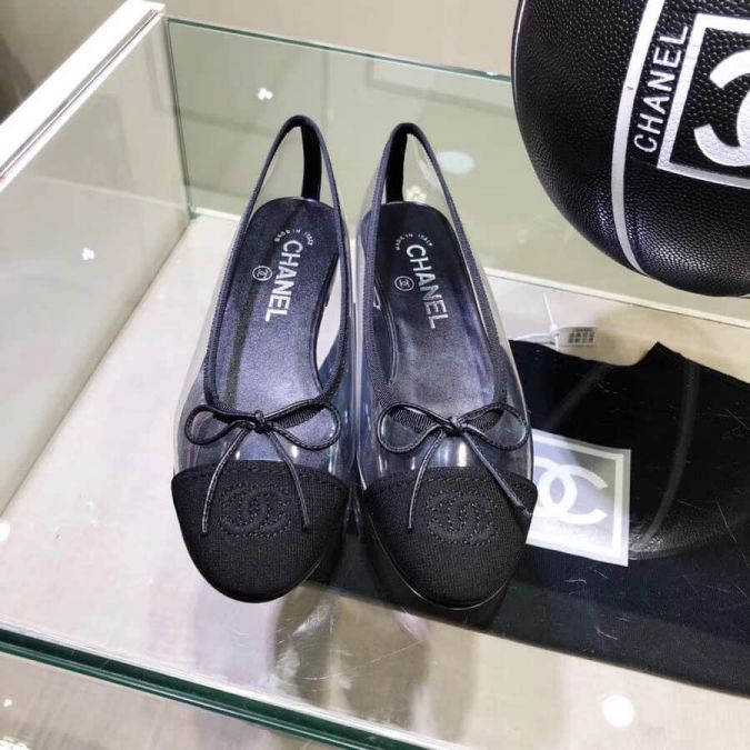 CC Leather 2018ss Clear Women Shoes