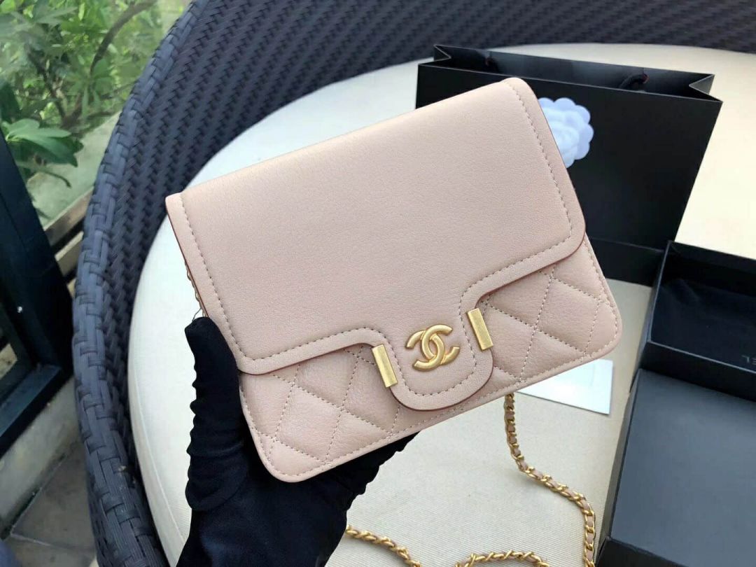 CC 2018ss Pink woc Shoulder Bags Women Bags