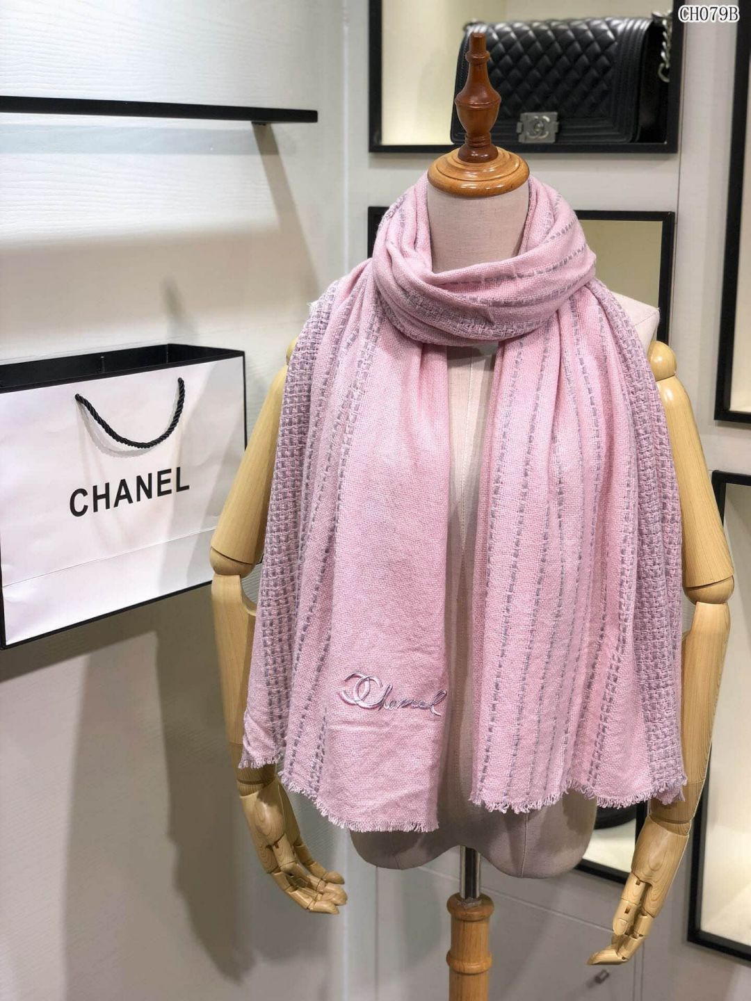 CC 2018ss Cashmere Wool Women Scarves