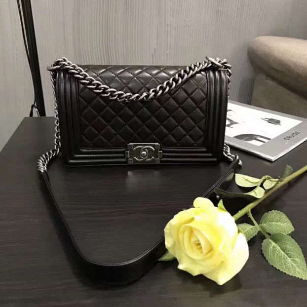 Soft Leather Crossbody Chain 67086 Bronze 25 Shoulder Bags Women Bags