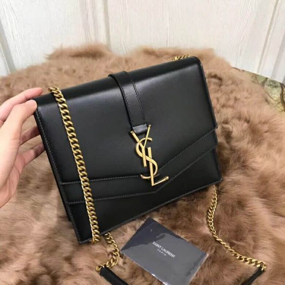 YSL Sulpice Medium Leather Bag on Chain 532629 Shoulder Bags