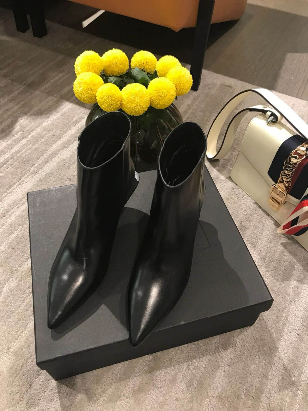 2018 YSL Ankle Boots Women Shoes
