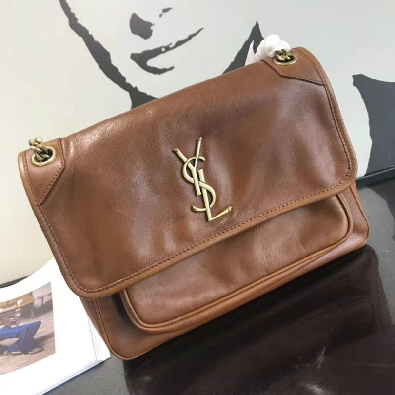 YSL NIKI Medium Vintage Bag on Chain 498894 Shoulder Bags