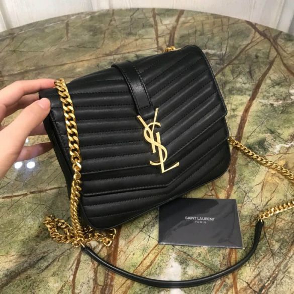 YSL SULPICE Small Leather Bag on Chain 532662 Shoulder Bags