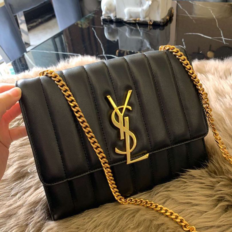 YSL Vicky Wallet on Chain 554125 Shoulder Bags
