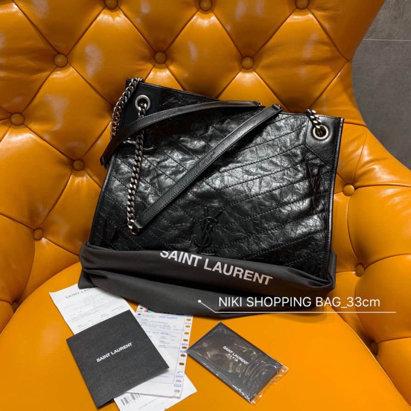 YSL NIKI SHOPPING BAG Vintage Shopper 577999 Shopping Bags