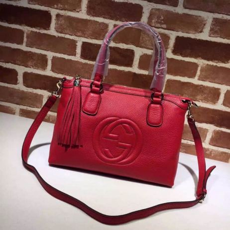 GG NEW 308362 Red Women Shoulder Bags
