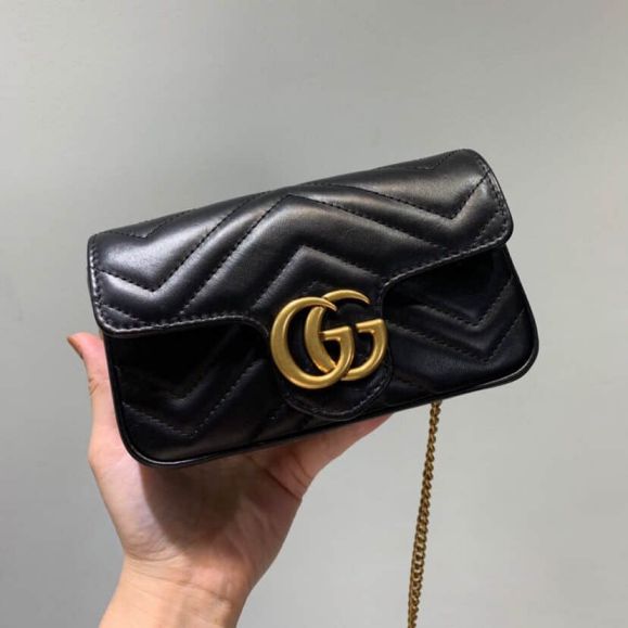 GG 2019 NEW GG Marmont mini Flap 476433 Women Shoulder Bags