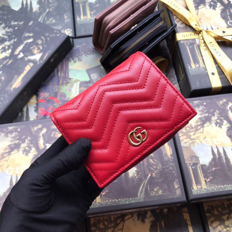 GG Marmont V Small 546580 Women Wallets