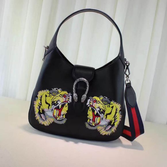 GG Dionysus Embroidery Tote 446687 Women Clutch Bags