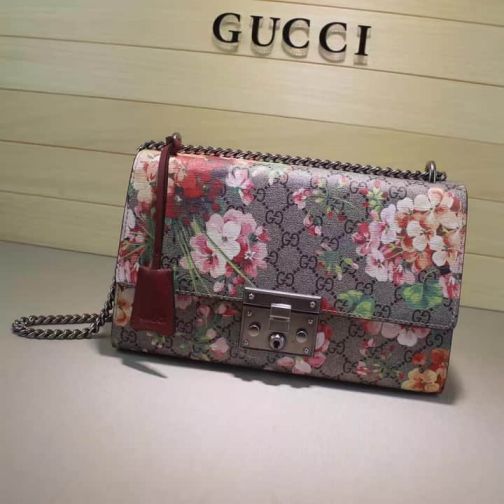 GG NEW Vintage Crossbody Chain 409486 Rose Red G Women Shoulder Bags