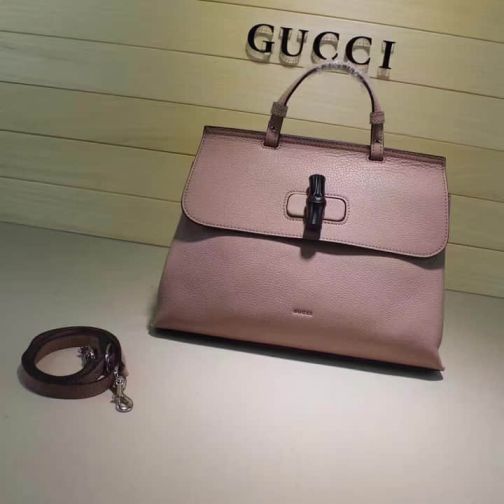 GG Tote Medium 392013 Pink Women Clutch Bags