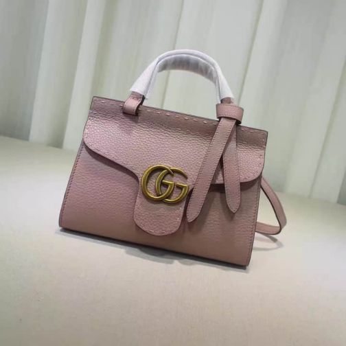 GG Crossbody Tote 442622 Small Pink Women Clutch Bags