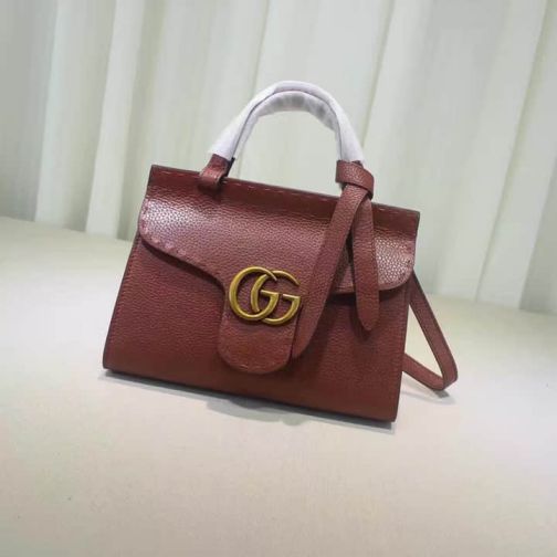 GG Crossbody Tote 442622 Small Red Brown Women Clutch Bags