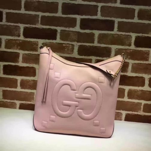 GG Medium 453562 Pink Women Shoulder Bags