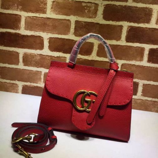 GG Crossbody Tote 442622 Red Women Clutch Bags