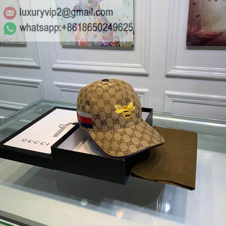 GG Embroidery Bee Unisex Baseball Hats