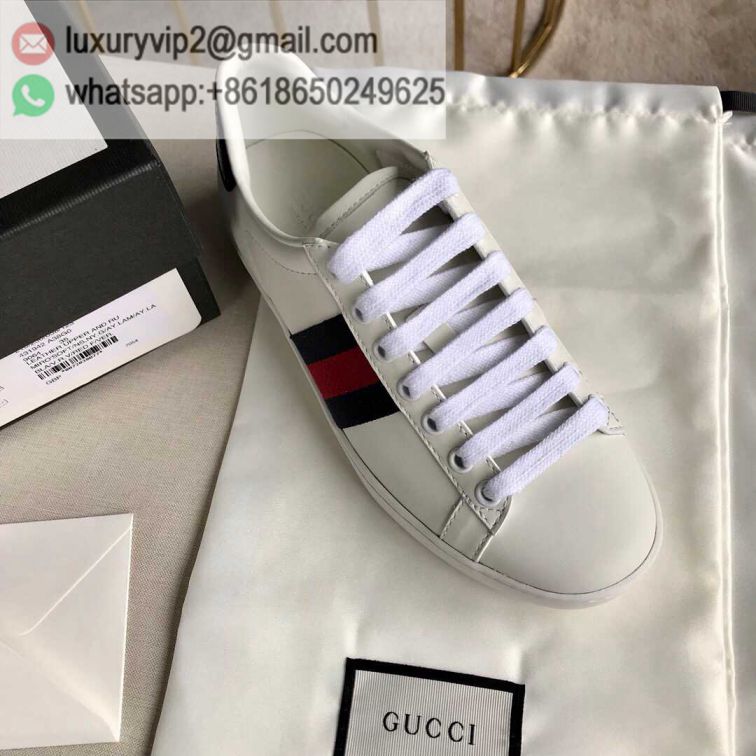 GG Ace White Green Red Unisex Sneakers
