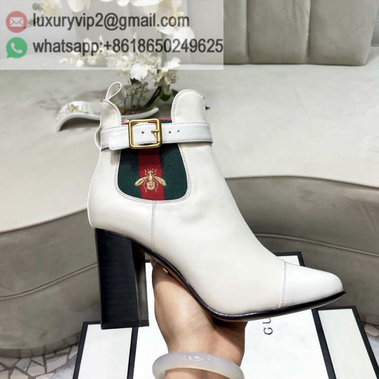 GG 2019FW Women Leather Boots