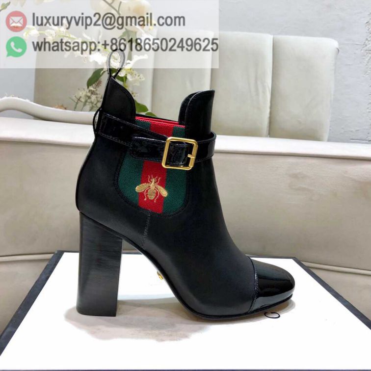 GG 2019FW Women Leather Boots
