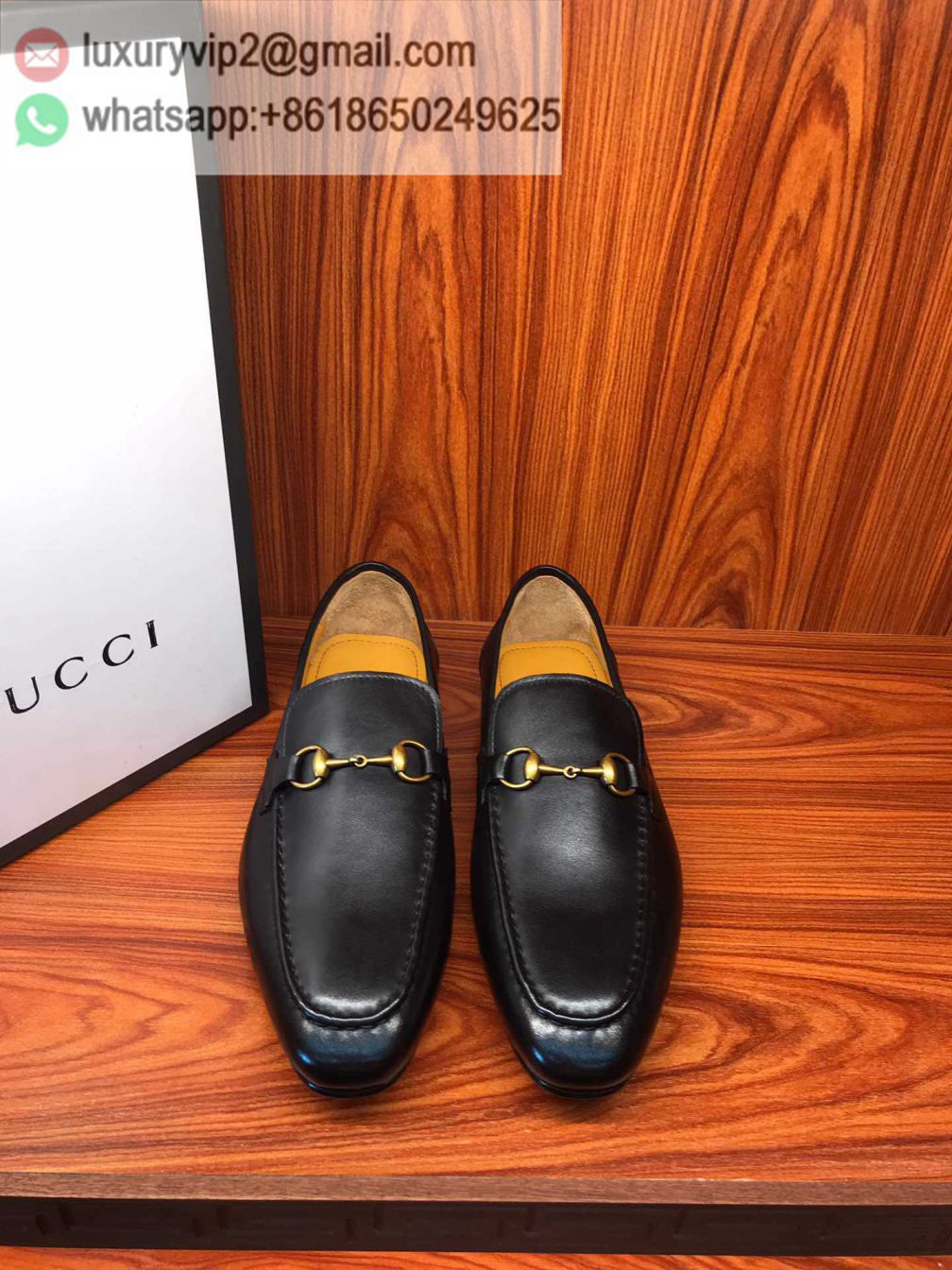 Gucci Men Leather Shoes