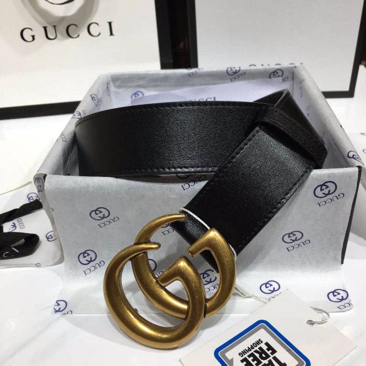 GG 2018 Leather Women Belts