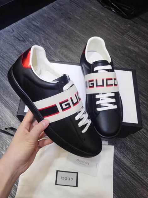 GG Leather 2018 Causal Men Shoes