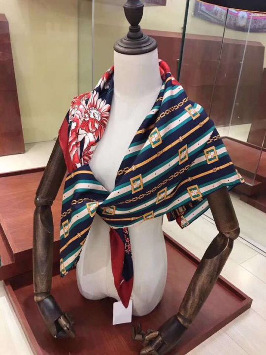 GG 2018SS Silk Women Scarves