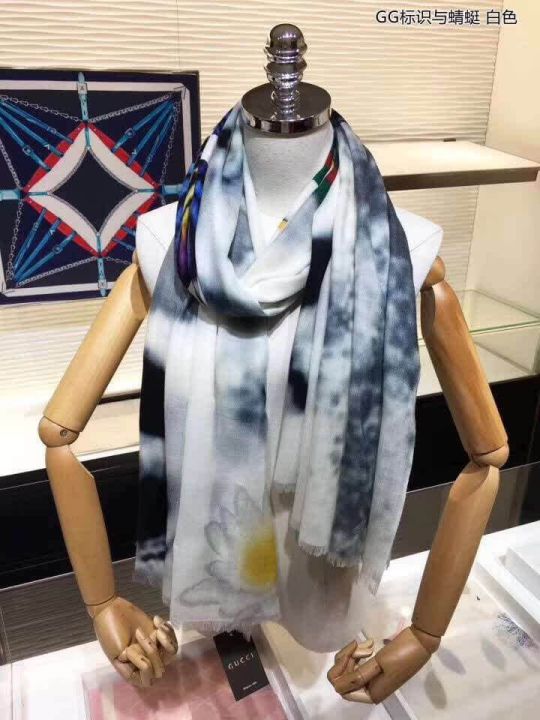 GG 2018SS 100% Cashmere Women Scarves