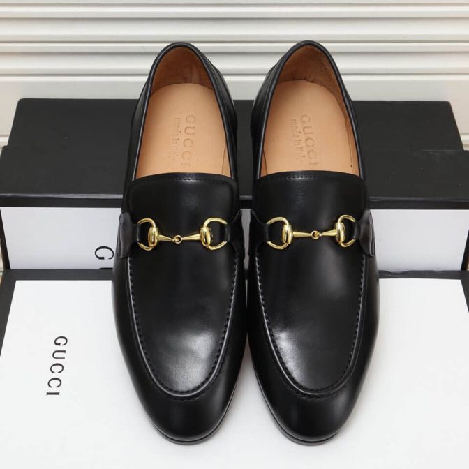GG 2018 Leather 526297 D3V00 1000 Men Shoes