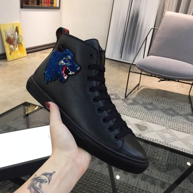 GG 2018SS Soft Men Causal Leather Shoes