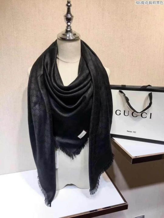 GG 2018FW Silk Wool Women Scarves