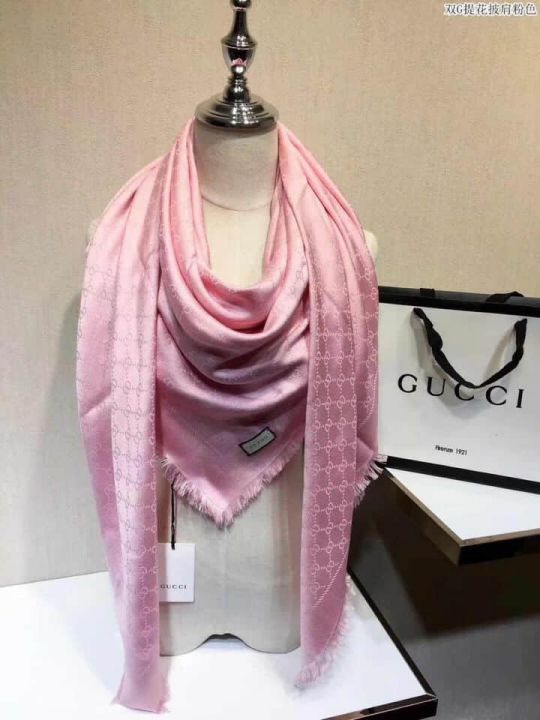 GG 2018FW Silk Wool Women Scarves