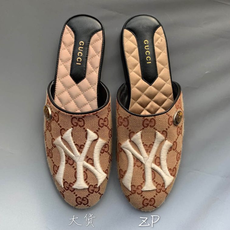 GG NY Yankees Classic GG Canvas Women Shoes