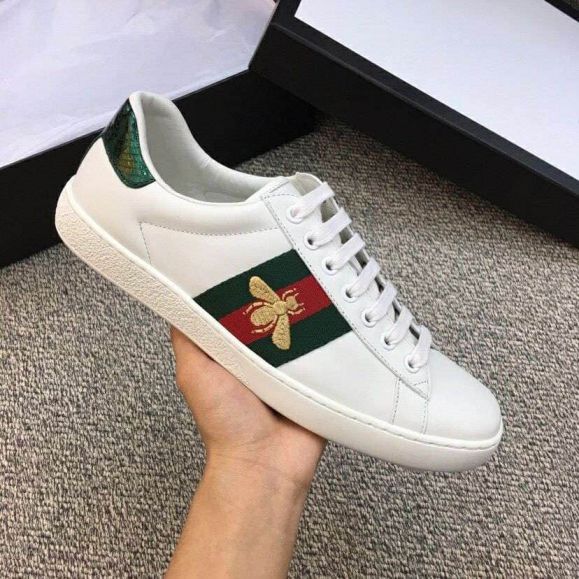 GG Ace Embroidery Sneakers Men Shoes