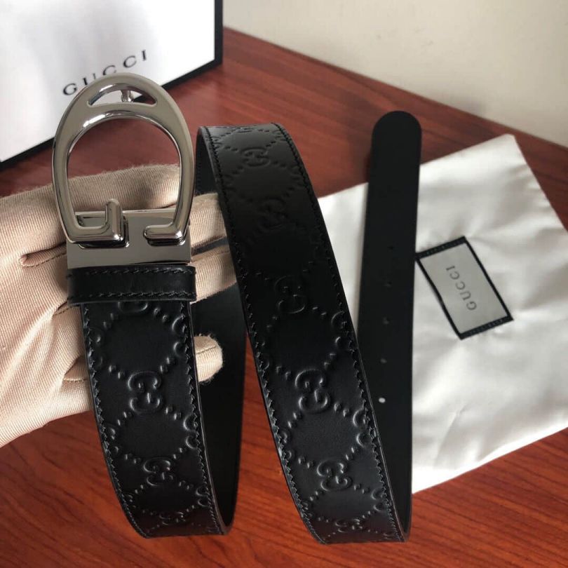 GG Leather 35mm Men Belts